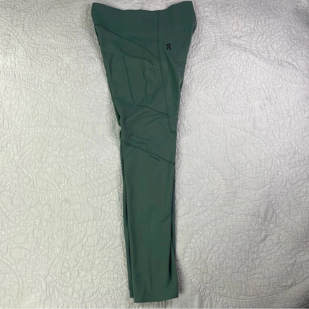 On Cloud Run On Clouds Women’s Movement Tights Long Size XL Ivy - Picture 12 of 16